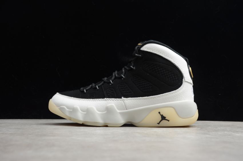 Women's Air Jordan 9 Retro Black Summit White 302370-021 Basketball Shoes