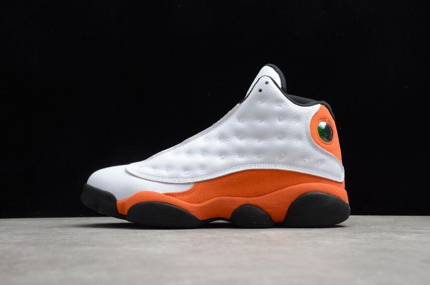 Women's Air Jordan 13 Retro White Black Starfish 414571-415 Basketball Shoes - Click Image to Close