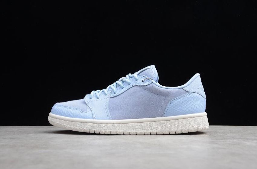 Men's Air Jordan 1 Retro Low NS Royal Tint Phantom Basketball Shoes - Click Image to Close