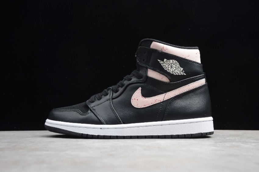 Men's Air Jordan 1 Retro Black Silt Red Rush Maroon Basketball Shoes - Click Image to Close