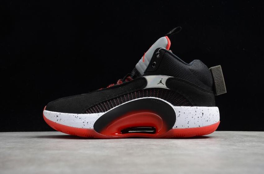 Women's Air Jordan 35 PF Bred Black Red CQ4227-030 Shoes Basketball Shoes - Click Image to Close