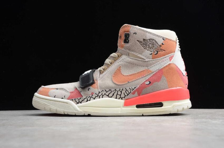 Women's Air Jordan Legacy 312 GS Camouflage TA4040-126 Basketball Shoes - Click Image to Close