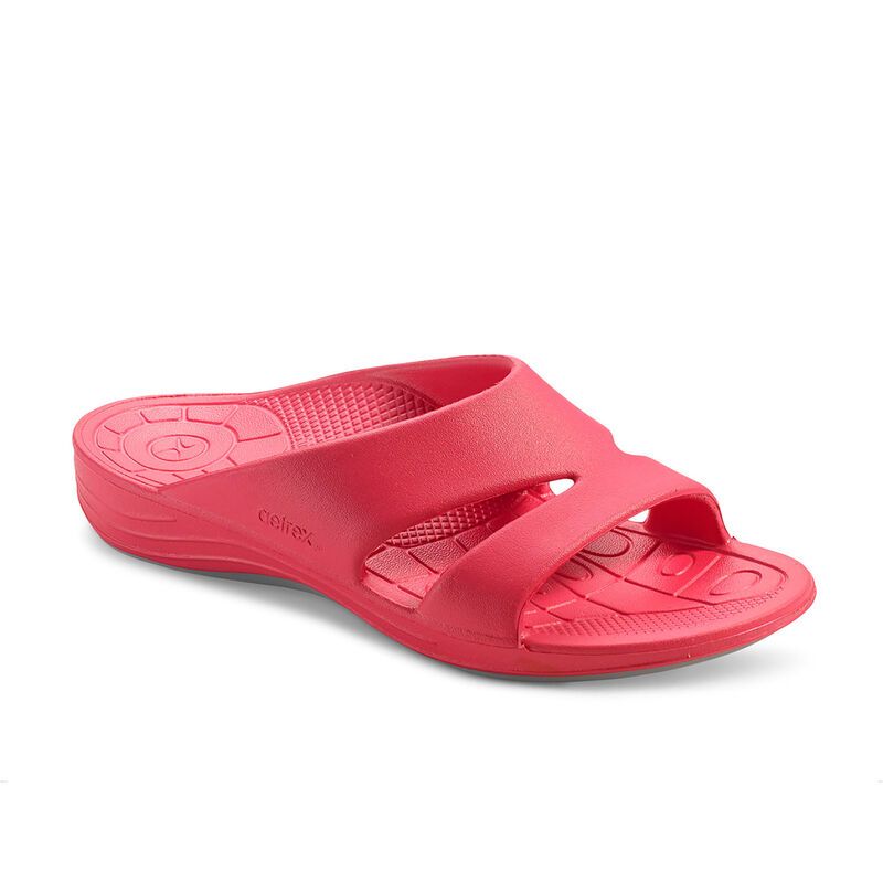 Aetrex | Women's Bali Orthotic Slides - Women-Watermelon | New Arrivals