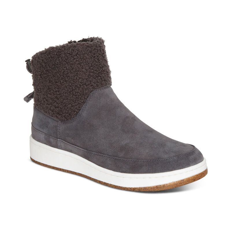 Aetrex | Women's Winnie Boot-Charcoal | New Arrivals