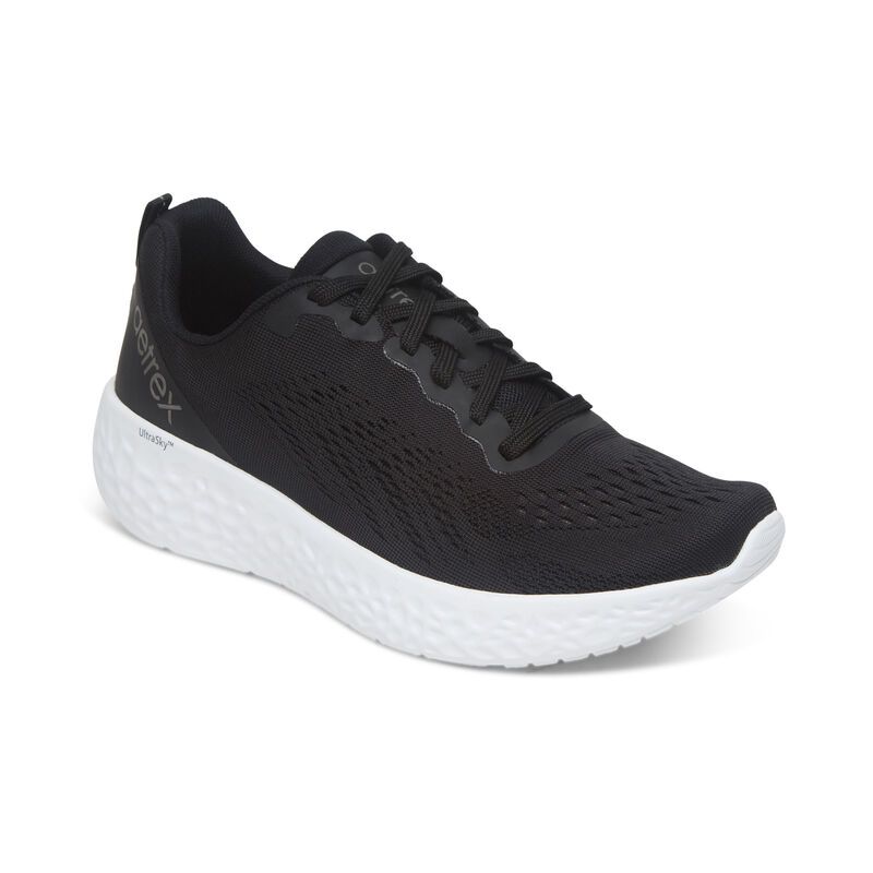 Aetrex | Women's Danika Arch Support Sneaker-Black | New Arrivals