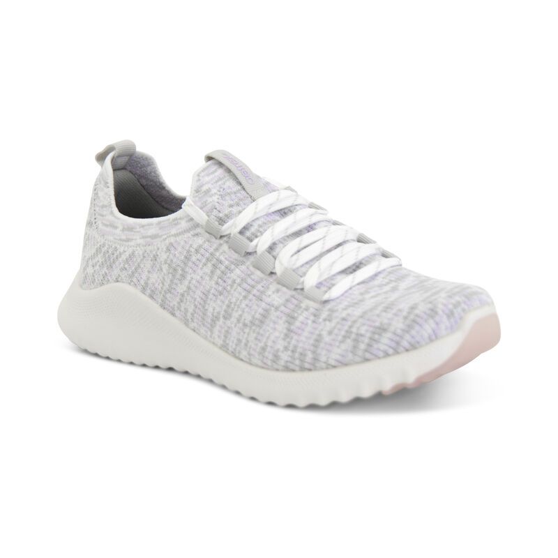 Aetrex | Women's Carly Arch Support Sneakers-Lavender Multi | New Arrivals