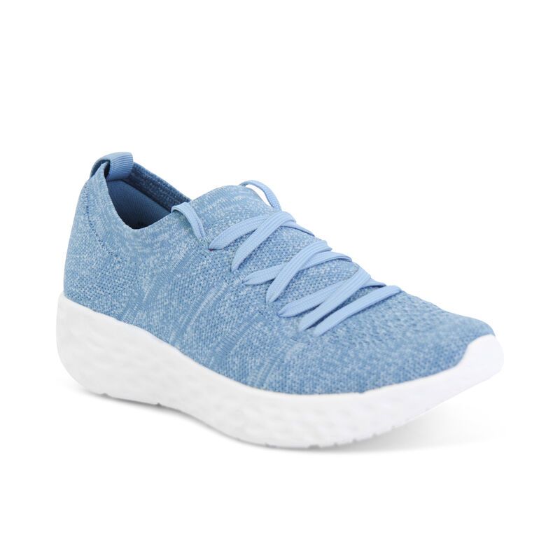 Aetrex | Women's Sadie Arch Support Sneakers-Blue | New Arrivals