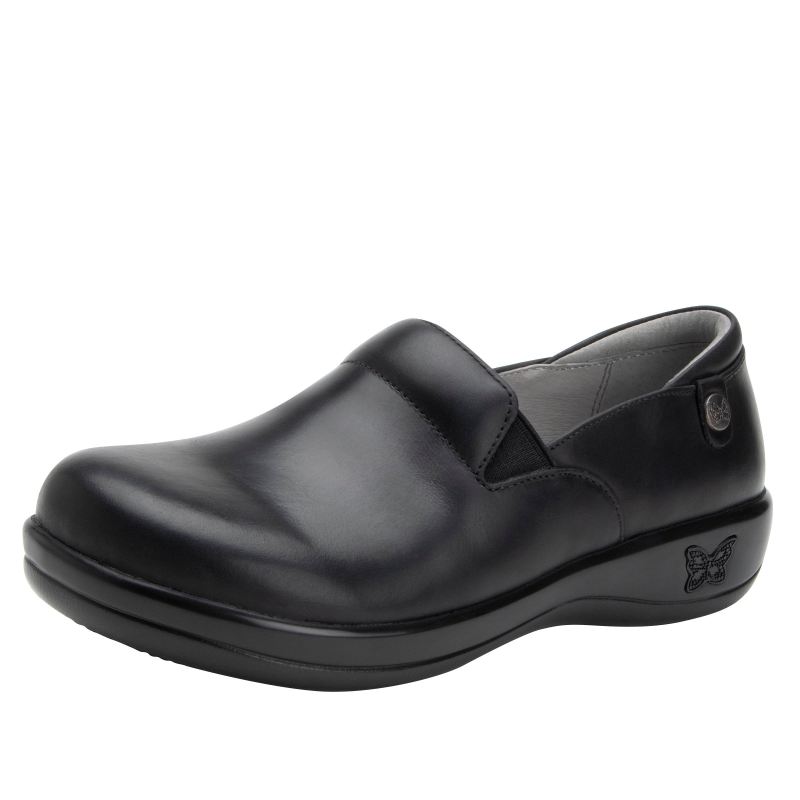 Alegria Women's Keli Oiled Black Professional Shoes