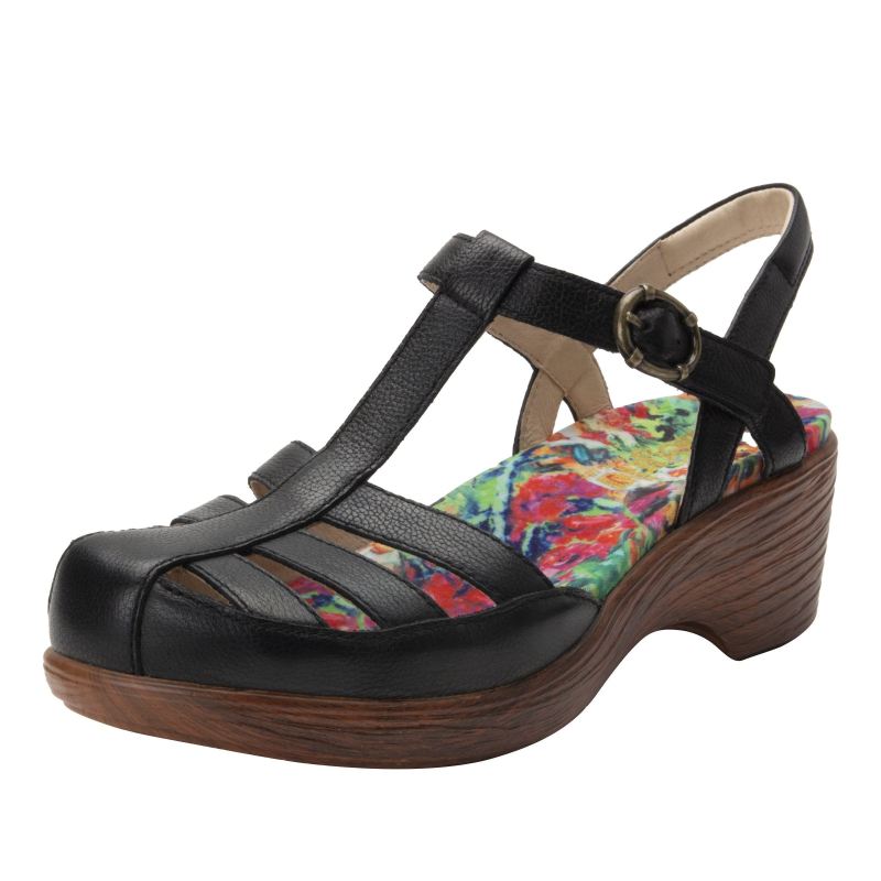 Alegria Women's Summer Black Shoes