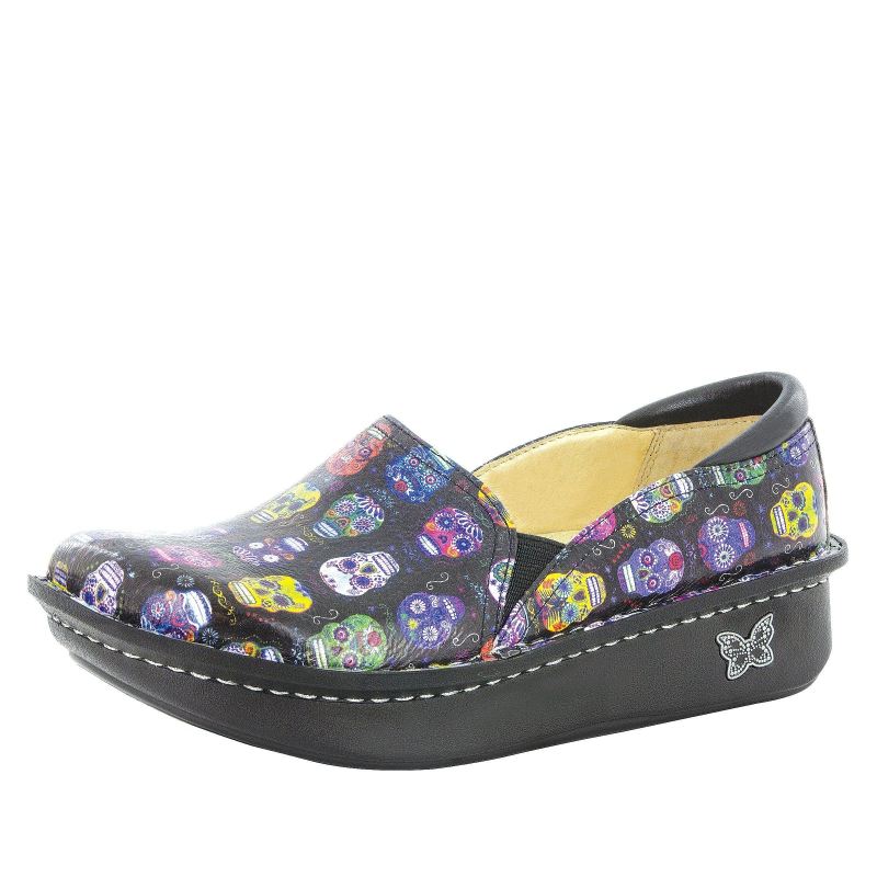 Alegria Women's Debra Sugar Skulls Shoes