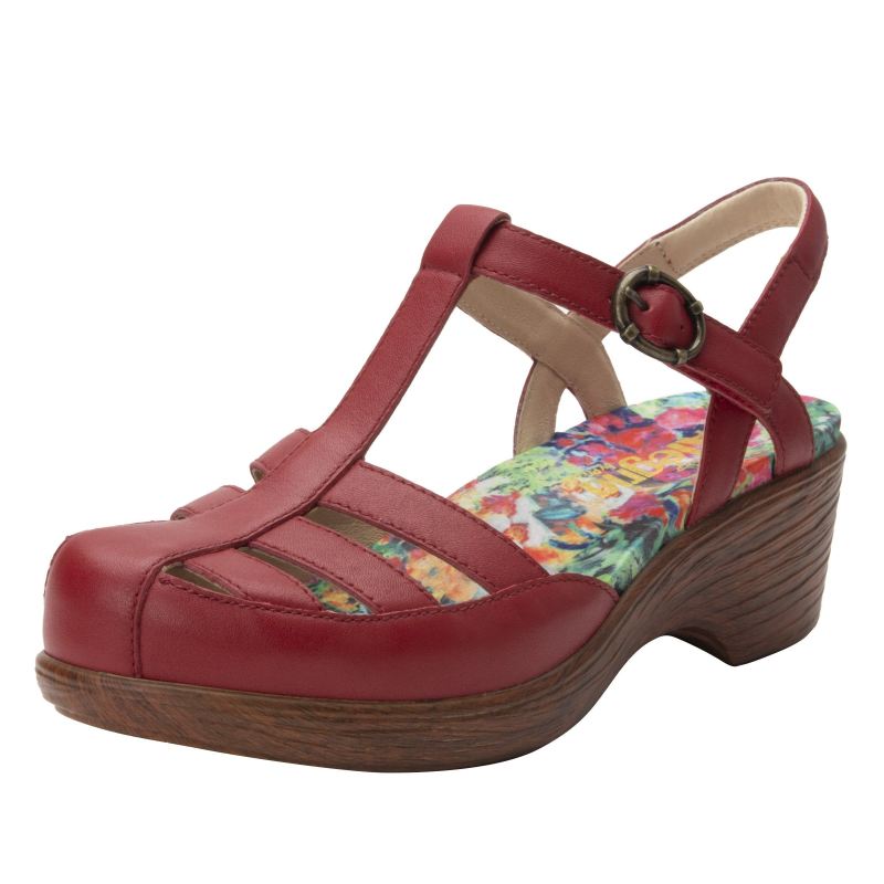 Alegria Women's Summer Red Shoes