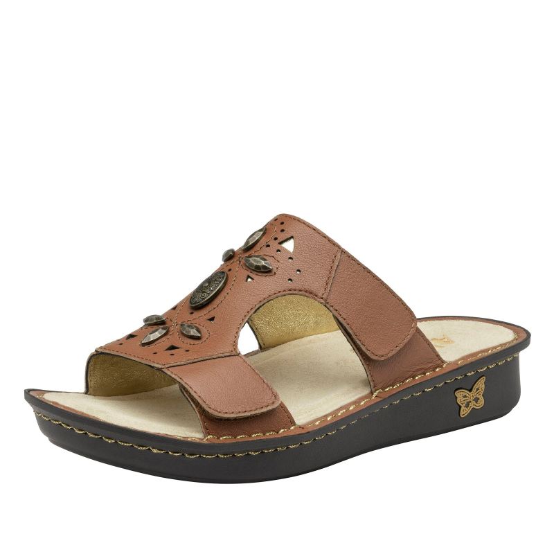 Alegria Women's Vanna Cognac Sandals