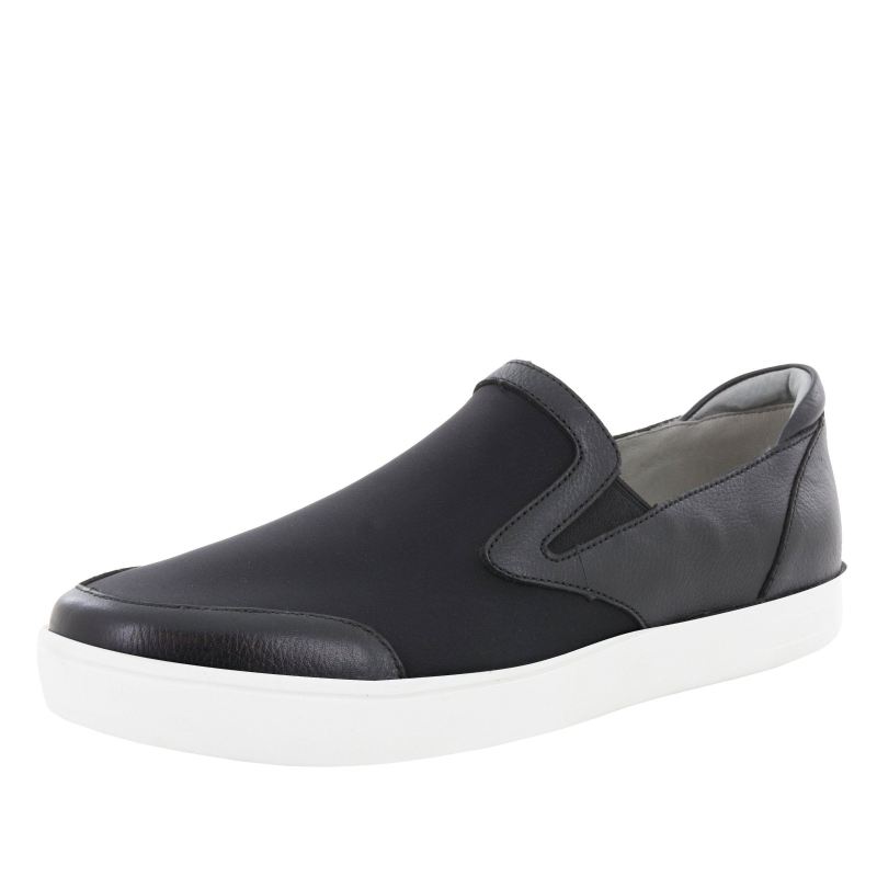 Alegria Men's Bender Black Mix Shoes