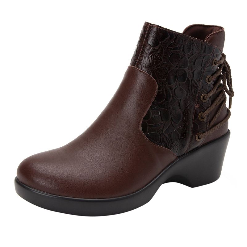 Alegria Women's Stevee Cute Stuff Cocoa Boots