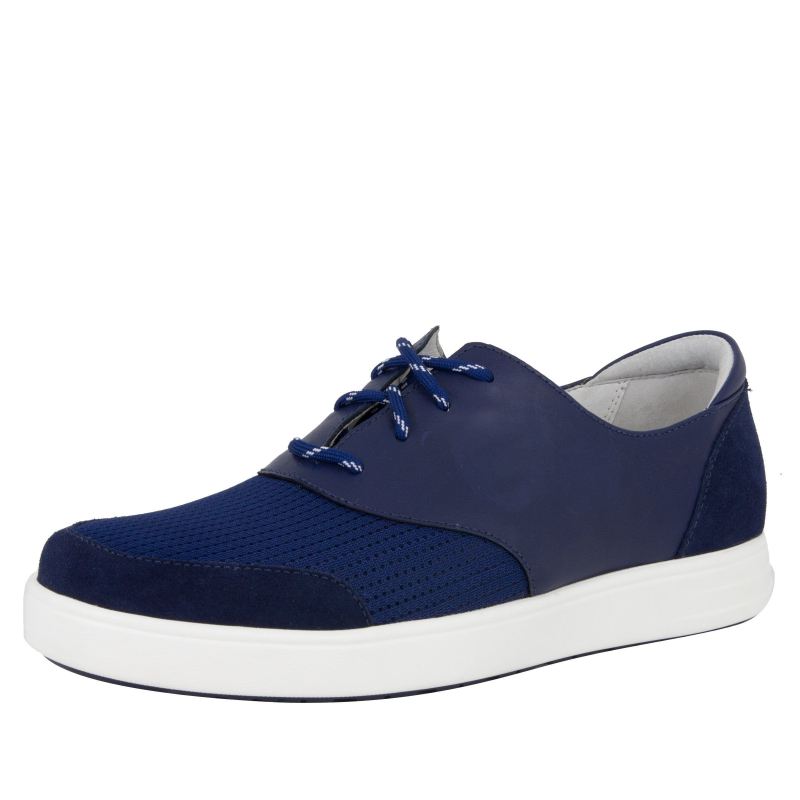 Alegria Men's Flexer Blue Shoes