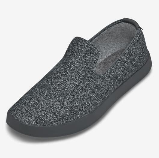 Allbirds | Men's Wool Loungers-Natural Grey (Dark Grey Sole)