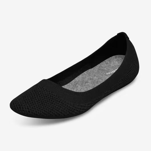 Allbirds | Women's Tree Breezers-Jet Black (Black Sole)