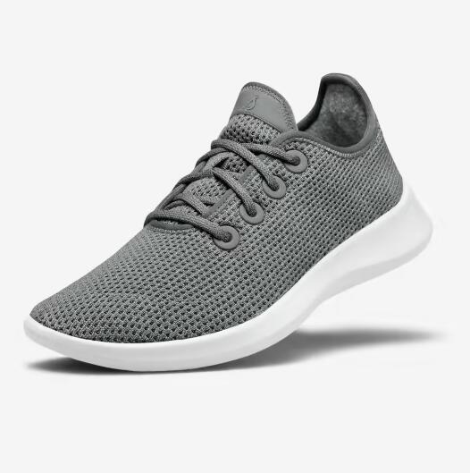 Allbirds | Men's Tree Runners-Mist (White Sole)