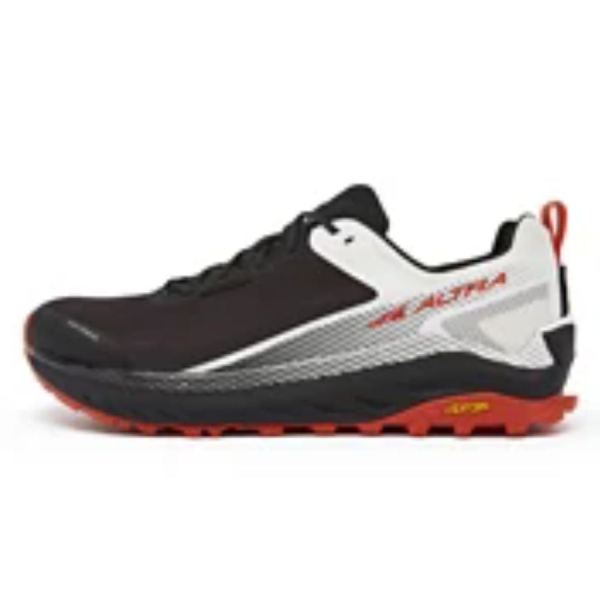 ALTRA RUNNING SHOES MEN'S OLYMPUS 4-BLACK/WHITE