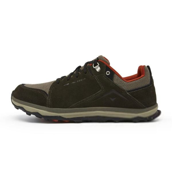 ALTRA RUNNING SHOES MEN'S LP ALPINE-Forest Night Green