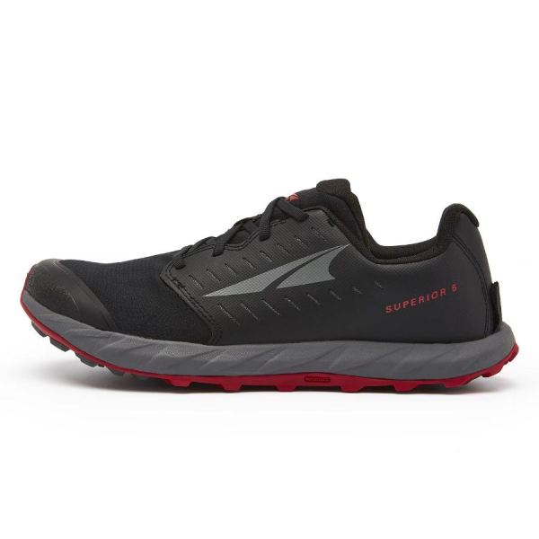 ALTRA RUNNING SHOES MEN'S SUPERIOR 5-Black/Red - Click Image to Close