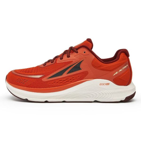 ALTRA RUNNING SHOES MEN'S PARADIGM 6-ORANGE