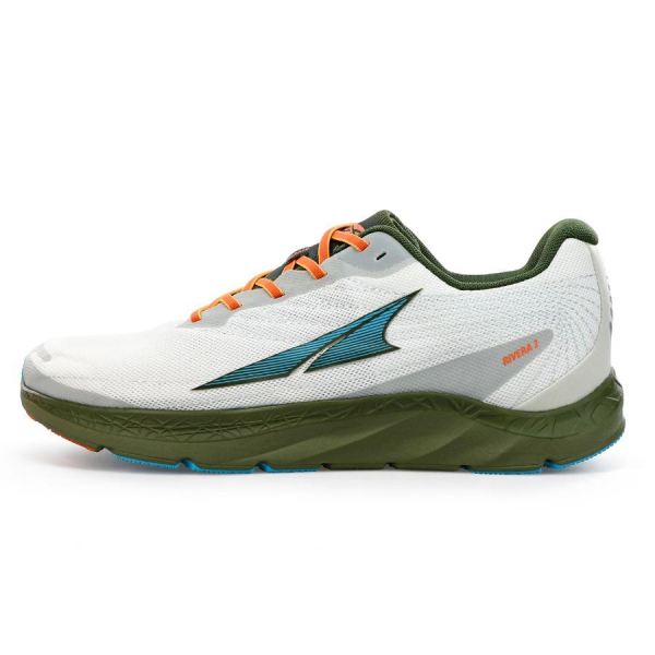 ALTRA RUNNING SHOES MEN'S RIVERA 2-White/Green