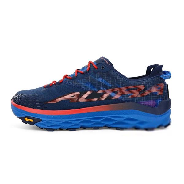 ALTRA RUNNING SHOES MEN'S MONT BLANC-Blue/Red - Click Image to Close