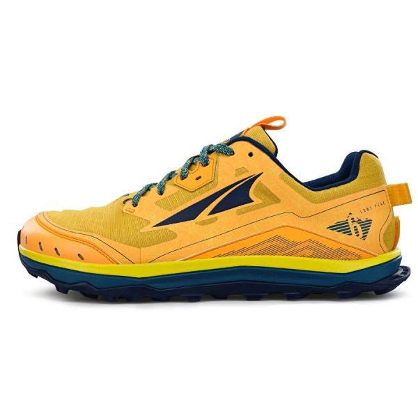 ALTRA RUNNING SHOES MEN'S LONE PEAK 6-Orange