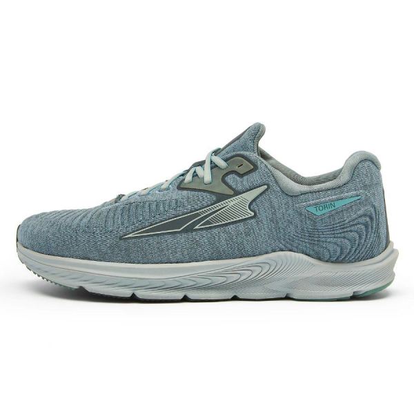 ALTRA RUNNING SHOES WOMEN'S TORIN 5 LUXE-GRAY/BLUE - Click Image to Close