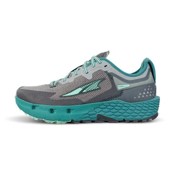 ALTRA RUNNING SHOES WOMEN'S TIMP 4-Gray/Teal