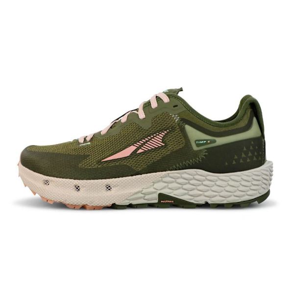 ALTRA RUNNING SHOES WOMEN'S TIMP 4-Dusty Olive - Click Image to Close