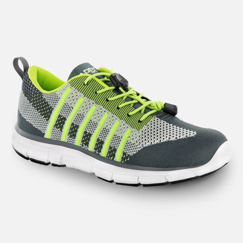 Apex Men's Knit Active Shoe Bolt - Lime | Canada New Arrivals