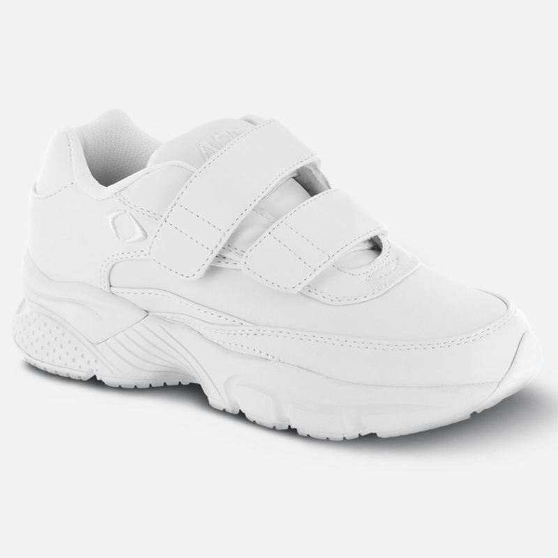 Apex Men's Strap Walking Shoe - X Last - 2-Strap - White | Canada New Arrivals