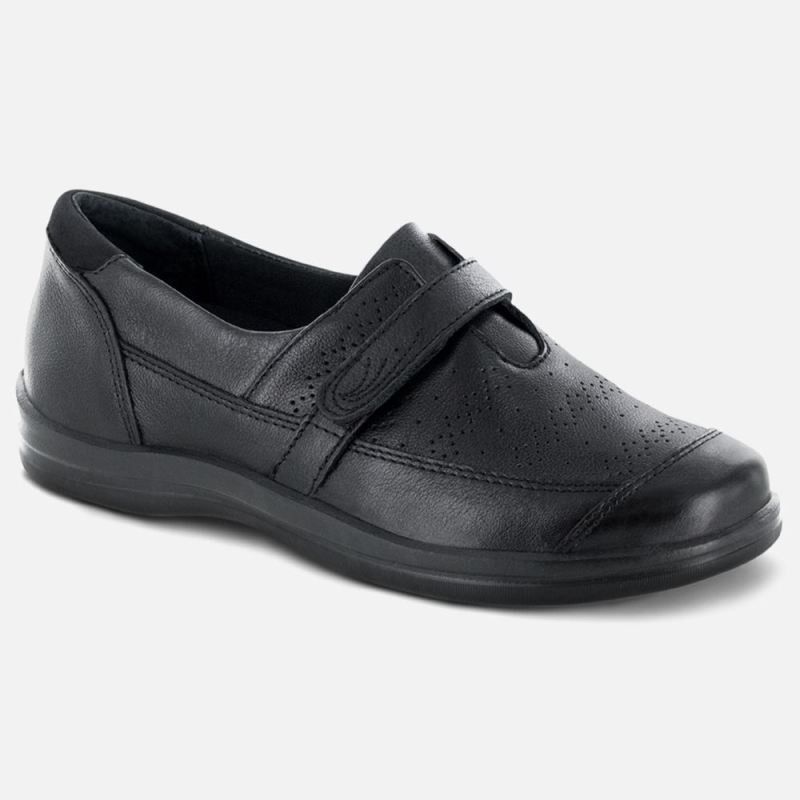 Apex Women's Dress Shoe Petals Regina - Black | Canada New Arrivals