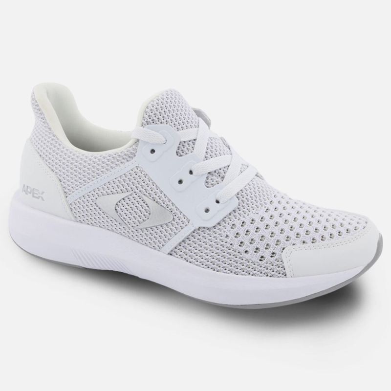 Apex Men's Performance Athletic Sneaker - White | Canada New Arrivals