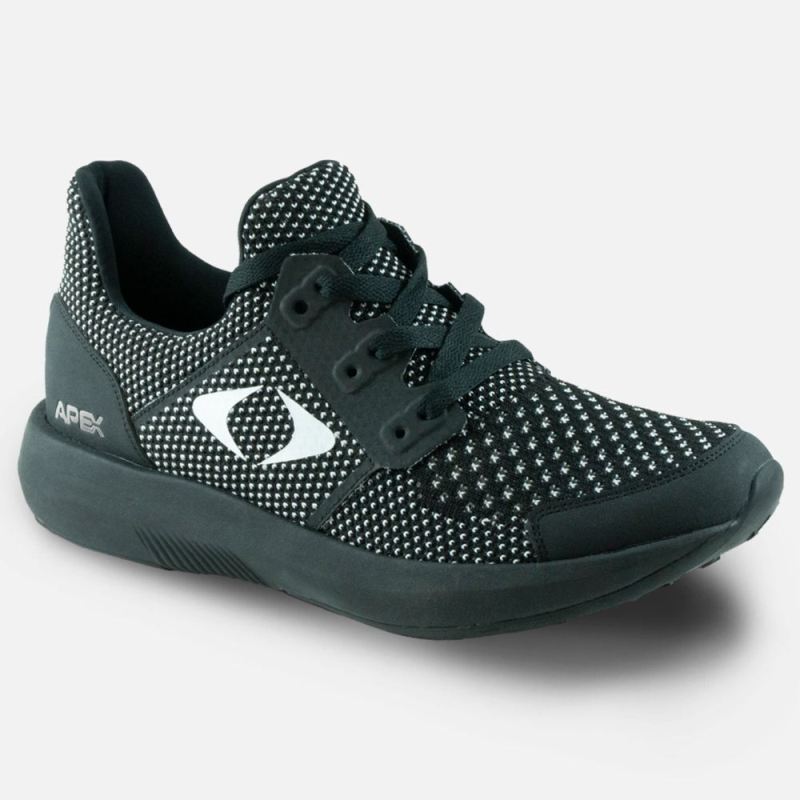 Apex Men's Performance Athletic Sneaker - Black | Canada New Arrivals