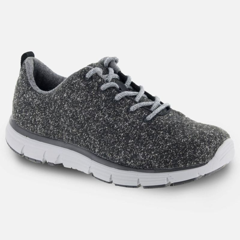 Apex Men's Natural Wool Knit Casual Shoe - Dark Gray | Canada New Arrivals