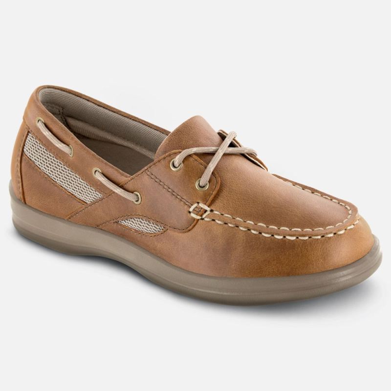 Apex Women's Boat Shoe Petals Sydney - Camel | Canada New Arrivals