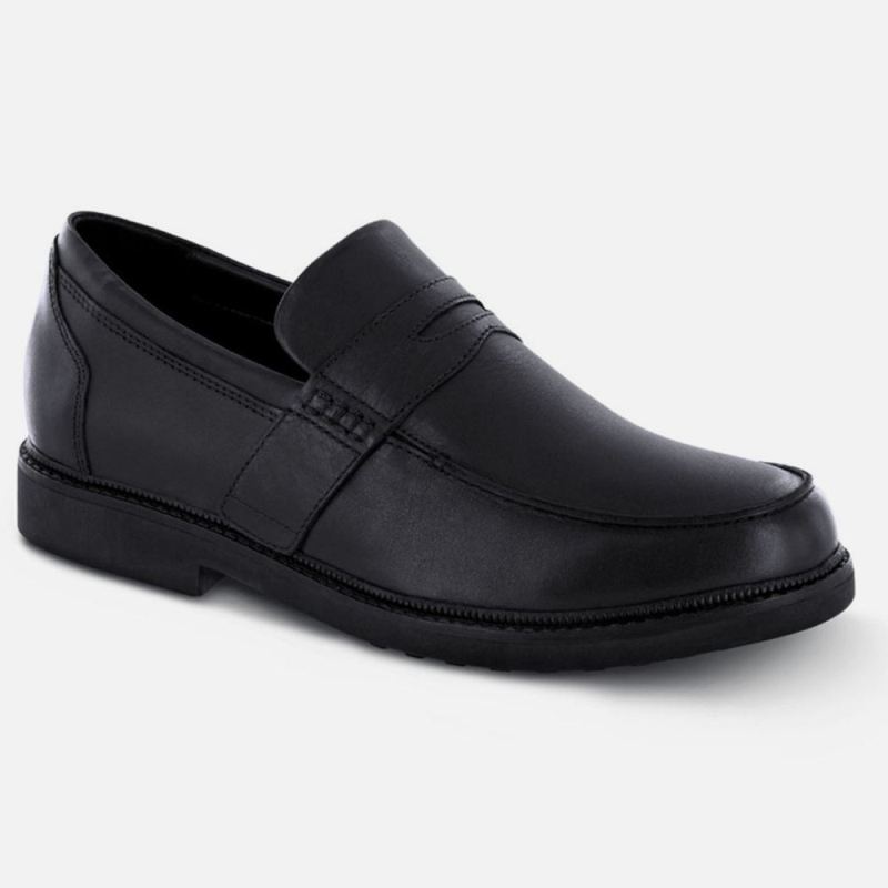 Apex Men's Strap Loafer Lexington - Black | Canada New Arrivals