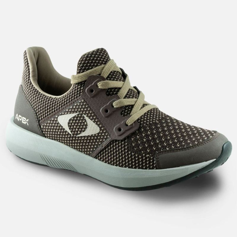 Apex Men's Performance Athletic Sneaker - Brown | Canada New Arrivals