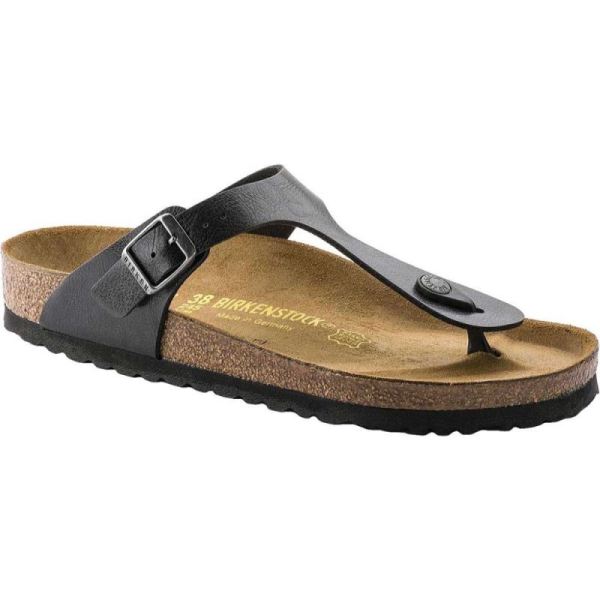 Women's Birkenstock Gizeh Birko Flor Thong Sandal Licorice