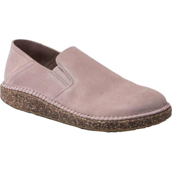 Women's Birkenstock Callan Convertible Slip On Sneaker Soft Pink Suede