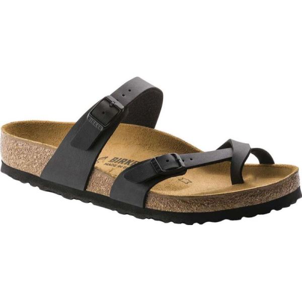 Women's Birkenstock Mayari Birko Flor Strappy Sandal Black