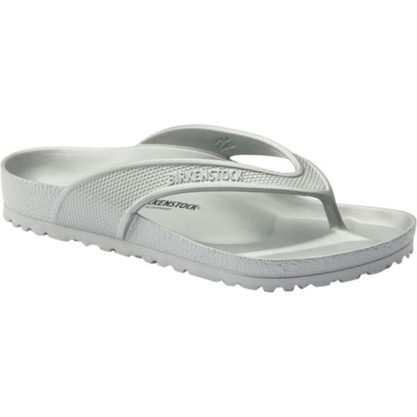 Women's Birkenstock Honolulu Flip Flop Metallic Silver EVA