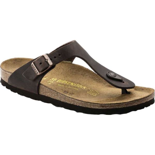 Women's Birkenstock Gizeh Thong Sandal Habana Oiled