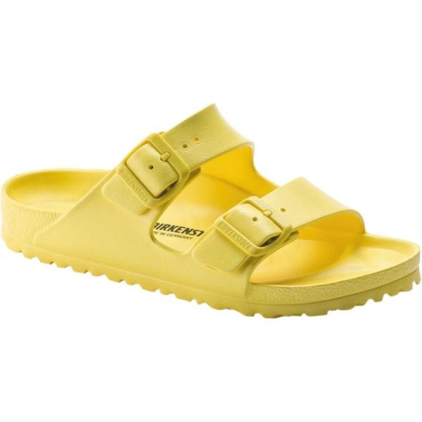 Women's Birkenstock Arizona EVA Slide Vibrant Yellow EVA - Click Image to Close