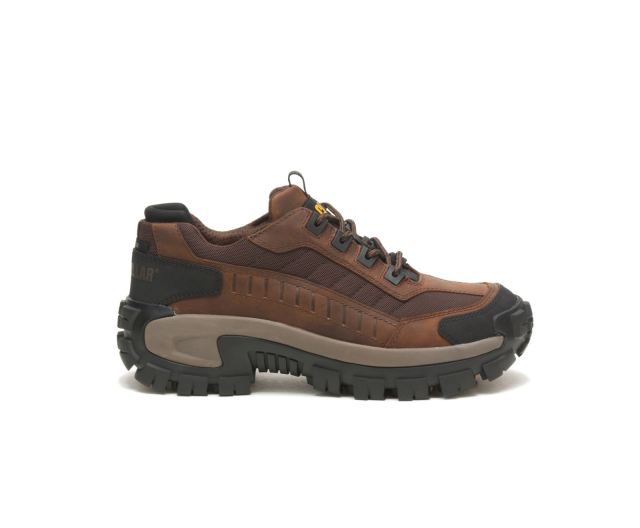 Cat - Invader Steel Toe Work Shoe Dark Brown