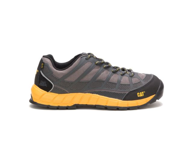 Cat - Streamline Composite Toe Work Shoe Dark Grey - Click Image to Close