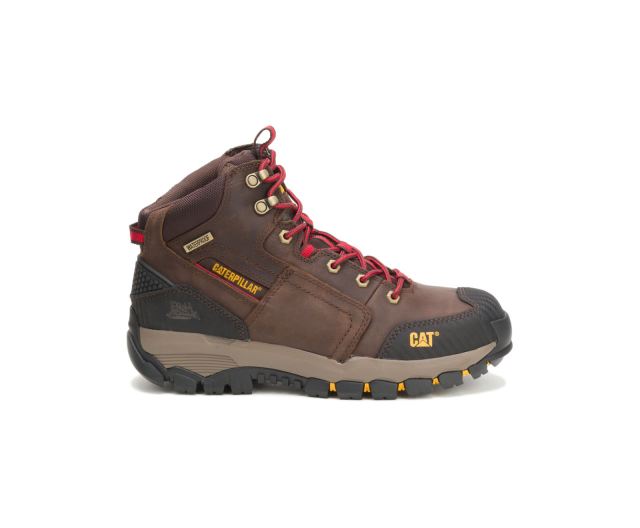 Cat - Navigator Waterproof Work Boot Clay - Click Image to Close